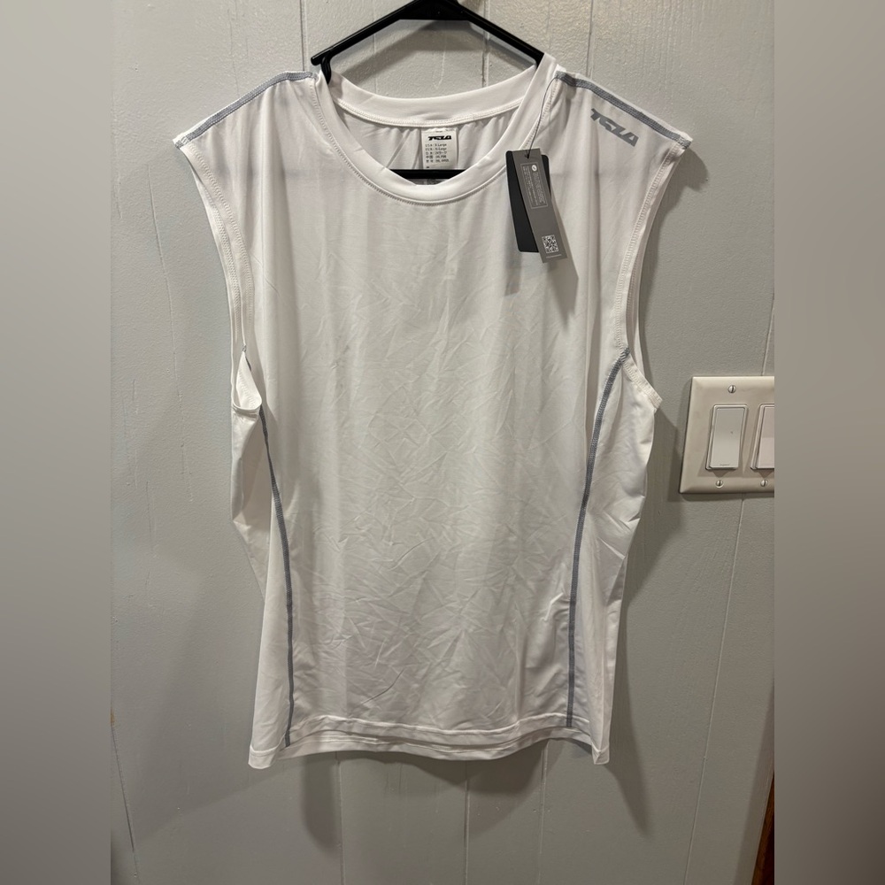 Men's Classic White Tank Top